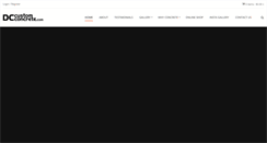 Desktop Screenshot of dccustomconcrete.com